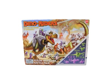 Mattel Dino-Riders Rulon Warriors Battle Pack