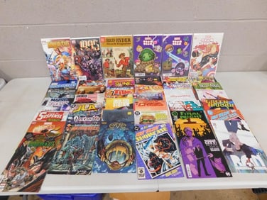 Assorted Comic Book Lot including Titans, Heroes in Crisis, Final Night, Green Arrow, Tsum Tsum, etc