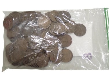 Lot of 80 Indian Head Pennies