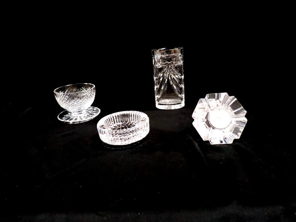 Crystal Lot including Waterford and Orrefors: Crystal Lot including Waterford and Orrefors All pictures are considered part of the description and should be examined carefully by bidders. Live Auctioneers is now offering Live Shipping through the