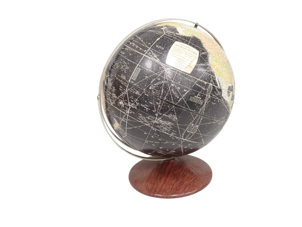Vintage 1950s  Rand McNally Globe with USSR, (1 of 7)
