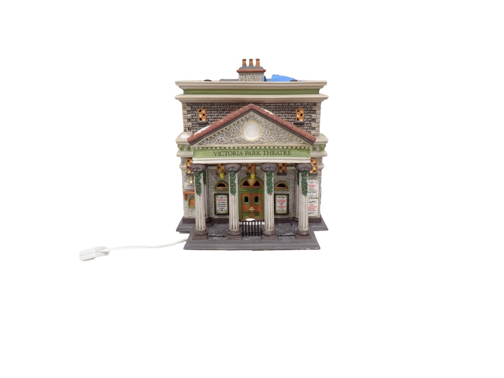 Dept 56 Victoria Park Theatre Dickens Village Series Christmas Village Building (1 of 7)