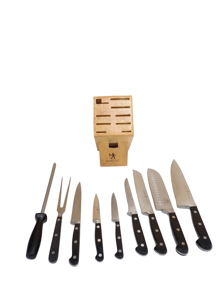 J.A. Henckels 7 Piece Knife Set with a Block Holder (1 of 8)