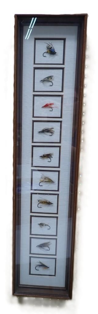 Framed Fly Fishing Hook Display (1 of 5)