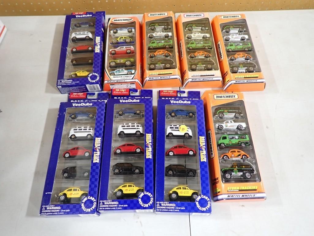 Lot of New in Package Matchbox and Vee Dubs Die Cast Cars: Lot of New in Package Matchbox and Vee Dubs Die Cast Cars 12x5x2" All pictures are considered part of the description and should be examined carefully by bidders. Live Auctioneers is now offering