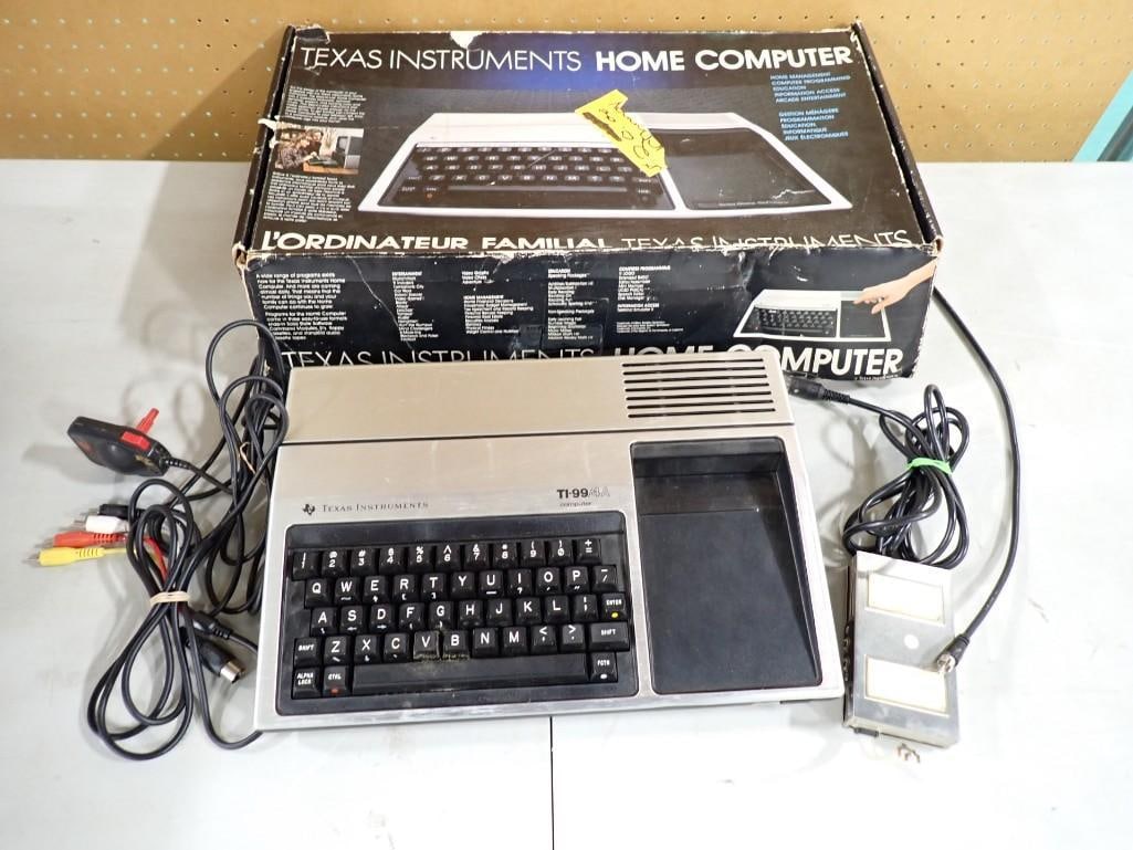Vintage Texas Instruments TI-99/4A Computer with original Box - Untested (1 of 6)