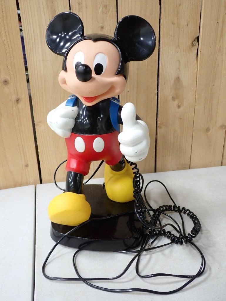 Vintage Tyco Mickey Mouse Phone - Untested (1 of 8)
