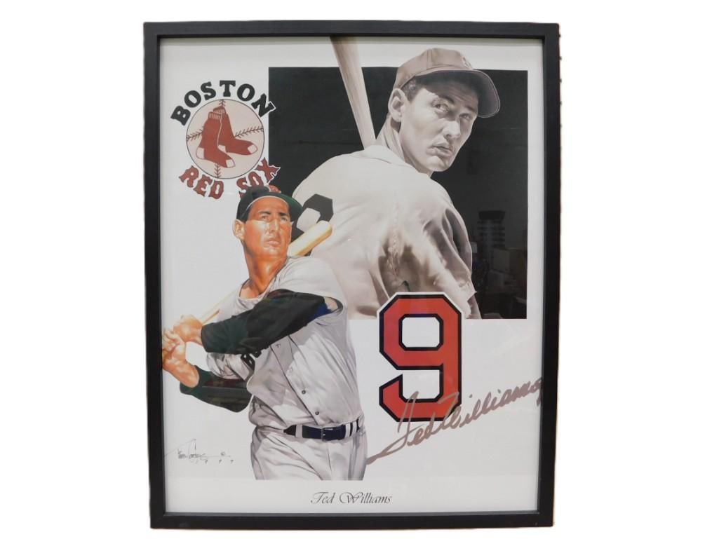 Ted Williams Framed Print (1 of 4)