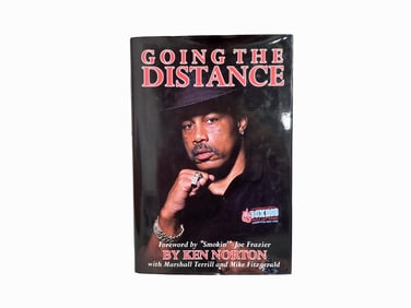 Autographed Going the Distance Book Signed Ken Norton NO COA (Professional Boxer)