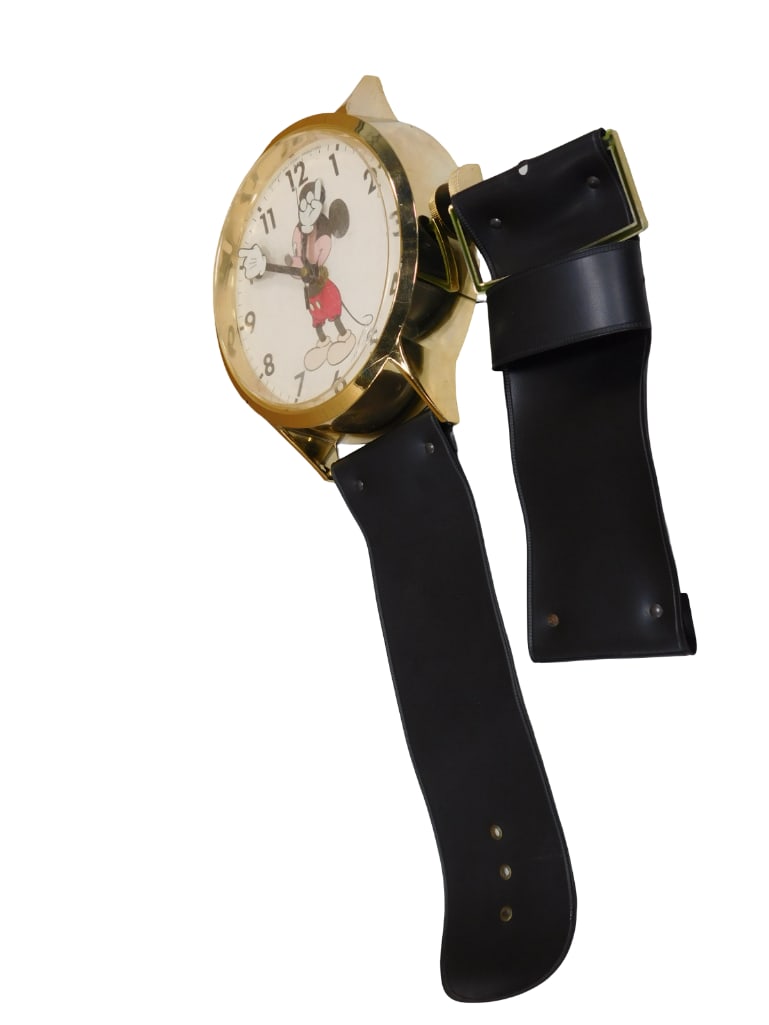 Disney Mickey Mouse Watch Style Wall Clock (1 of 6)