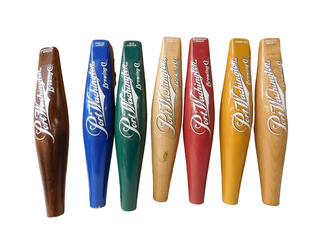 7 Port Washington Brewing Co Beer Tap Handles (1 of 5)