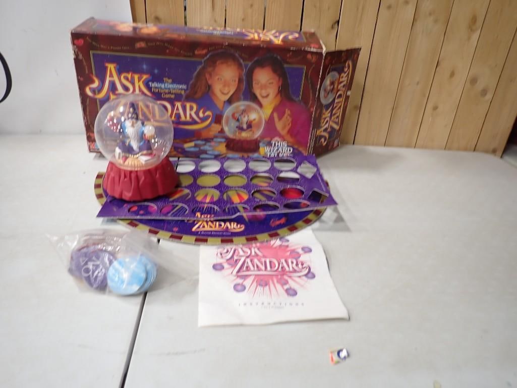 Vintage Ask Zandar Talking Fortune-Telling Game - Comes with everything as shown (1 of 7)