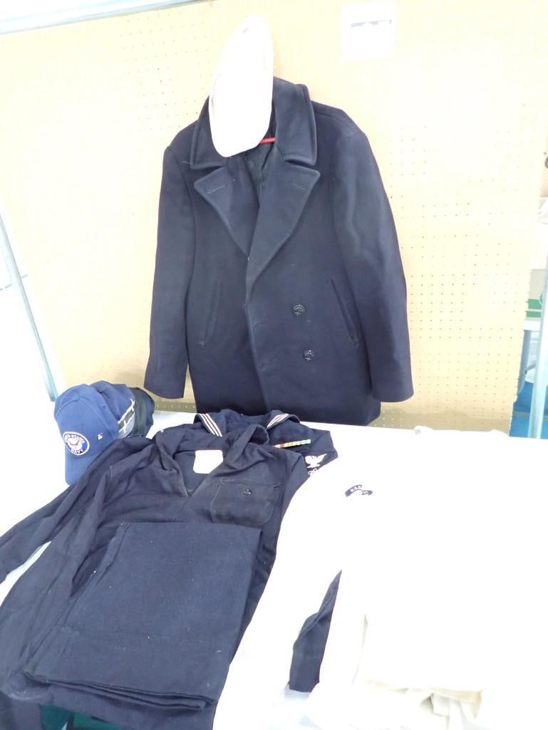 US Military Jacket, Hats, Shirts, etc. Including US Navy (1 of 11)
