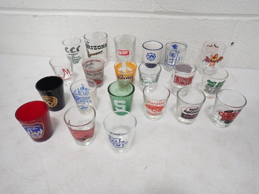 Lot of assorted Shot Glasses (1 of 10)