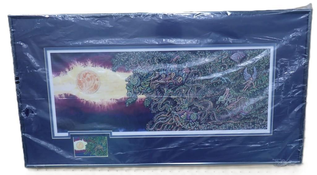 Gary Lamatre Framed Artist Proof Fantasy Art Print Moon Spirit Pencil Signed (1 of 6)