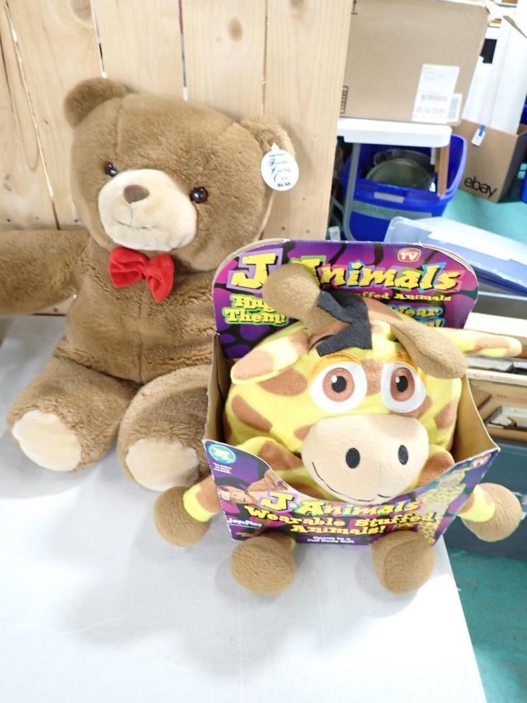 Plush Gerber Tender Loving Care Bear, J. Animals Wearable Stuffed Animals Giraffe (1 of 6)