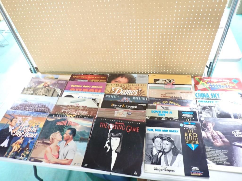 Lot of Vintage Laser Discs Including Crying Game, China Sky, South Pacific, Deep in My Heart, etc (1 of 12)