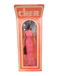 Vtg 1976 Poseable Cher Doll by Mego 12" NOS New Old Stock: Vintage 1976 Poseable Cher Doll by Mego 12" NOS New Old Stock All pictures are considered part of the description and should be examined carefully by bidders. Live Auctioneers is now offering Li