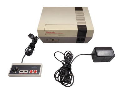 Nintendo Entertainment System NES Console with 1 Controller and Power Cord: Nintendo Entertainment System NES Console with 1 Controller and Power Cord&#160; Condition:&#160; untested, includes everything shown in the pictures.  All pictures are considered part of the descript