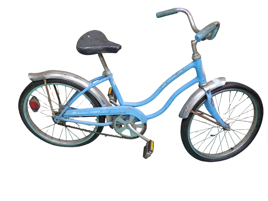 Vintage Schwinn Fair Lady Bicycle Light Blue Girl's Bike (1 of 17)