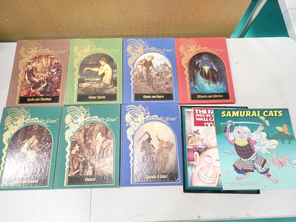 The Enchanted World books including Wizards and Witches, Dwarfs, Spells and Bindings, Water Spirits (1 of 7)