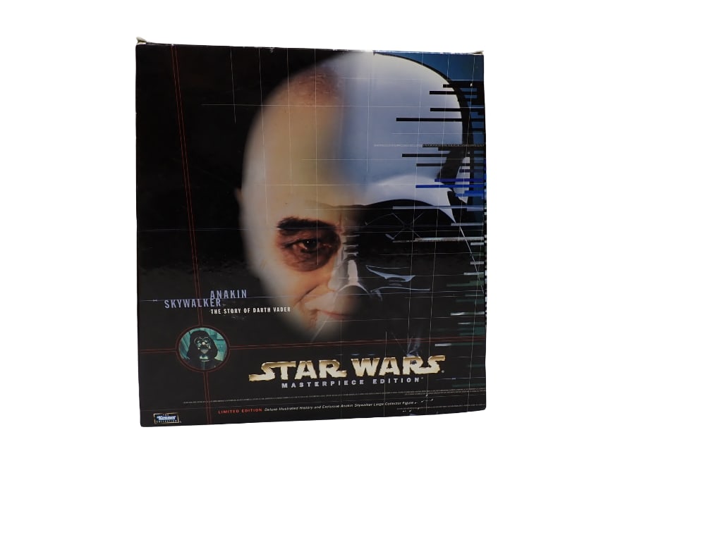 Star Wars Masterpiece Edition Anakin Skywalker The Story of Darth Vader Book and Poseable Figure Set (1 of 5)