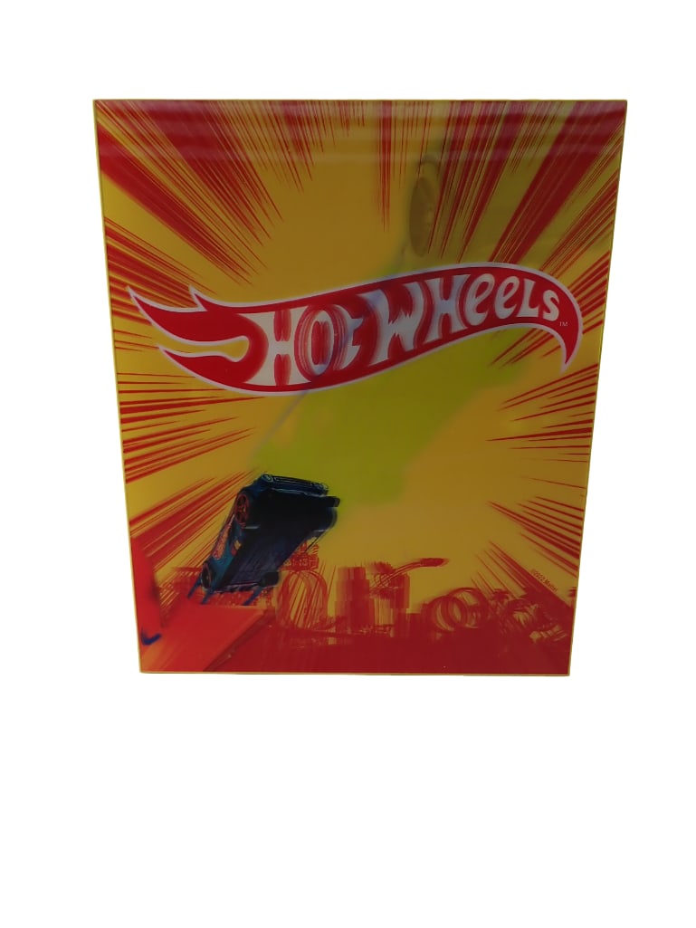 Hot Wheels Lenticular Wall Sign - roughly 13x16" (1 of 2)