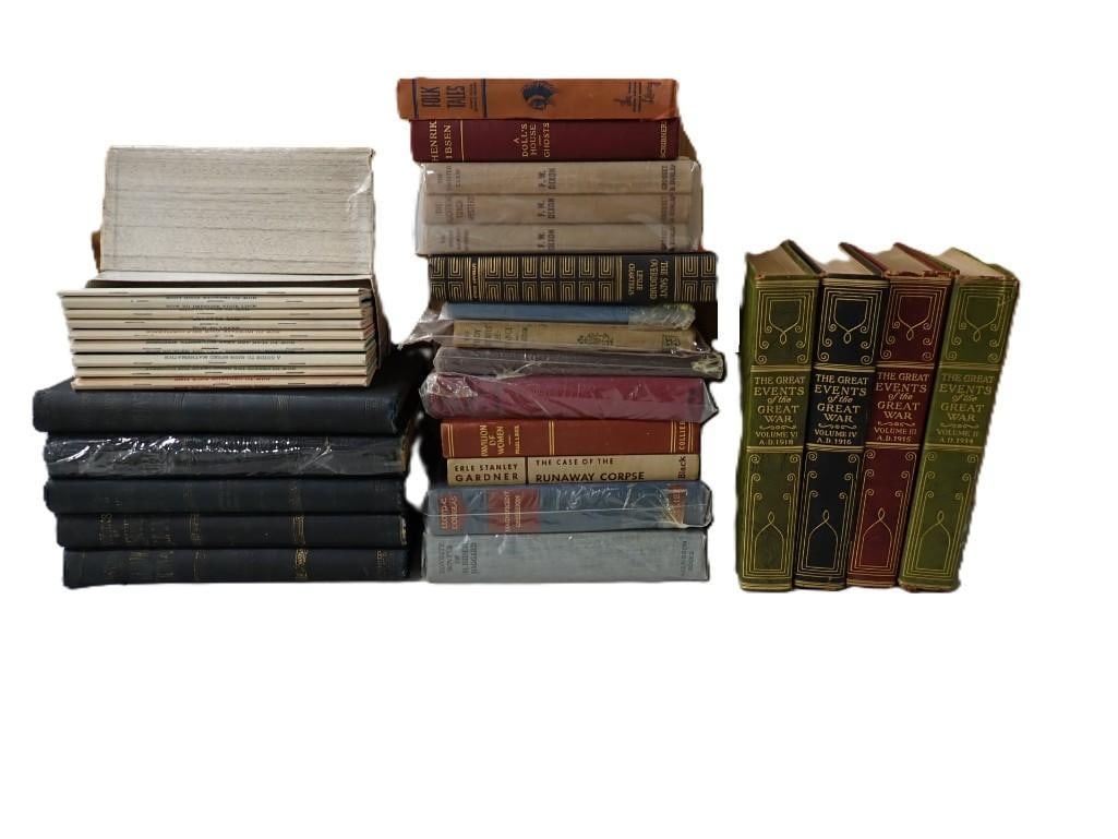 Lot of Vintage Books including Hardcover, Reference, classics, etc. (1 of 5)