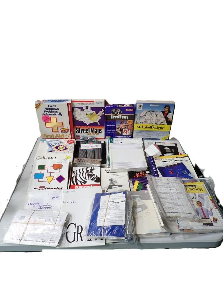 Vintage Computer Programs and Books (1 of 7)