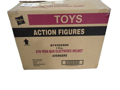 Marvel Legends Avengers Iron Man Electronic Helmet New in Box with Original Shipper by Hasbro: Marvel Legends Avengers Iron Man Electronic Helmet New in Box with Original Shipper by Hasbro  All pictures are considered part of the description and should be examined carefully by bidders.  Live Au