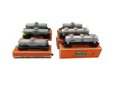 6 Lionel Sunoco Tank Cars incl 4 - 1005 and 2 - 6415 All in Original Boxes: Lot of&#160;6 Lionel Sunoco Tank Cars incl 4 - 1005 and 2 - 6415 Model Train Cars All in Original Boxes  All pictures are considered part of the description and should be examined carefully by bidders