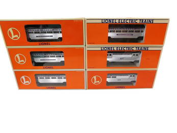 6 Lionel Atlantic Coast Line Passenger Cars All New in Boxes incl Moultrie, Talladega,