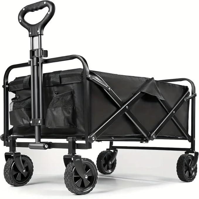 Folding Pull Wagon or Cart Great for the Flea Market Heavy Duty New in Box: Folding Pull Wagon or Cart Great for the Flea Market. Heavy Duty New in Box . Also good for bringing intems into the dorms at college. All pictures are considered part of the description and should be