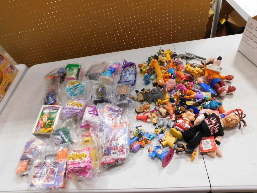 Large Lot of assorted Figurines and McDonald's Toys - some new in package including Walt Disney (1 of 6)