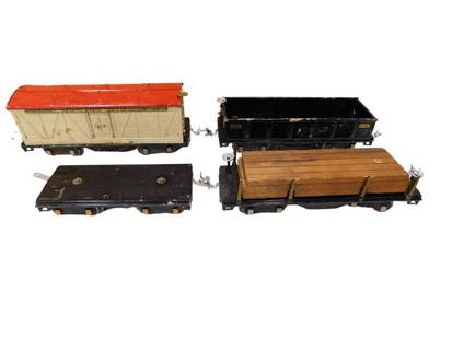 Lot of Vintage Lionel O Scale Trains including No 512, Ventilated Refrigerator, etc: Lot of Vintage Lionel O Scale Trains including No 512, Ventilated Refrigerator, etc All pictures are considered part of the description and should be examined carefully by bidders. Live Auctioneers is