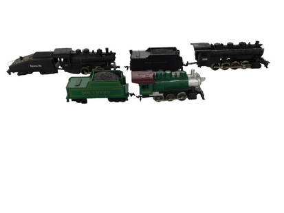 Model Train Lot including HO Scale, Tyco 1435, 638 Reading, etc: Model Train Lot including HO Scale, Tyco 1435, 638 Reading, etc All pictures are considered part of the description and should be examined carefully by bidders. Live Auctioneers is now offering Live S