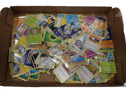 Lot of assorted Pokemon Cards: Lot of assorted Pokemon Cards  All pictures are considered part of the description and should be examined carefully by bidders. Live Auctioneers is now offering Live Shipping through them.&#160; This