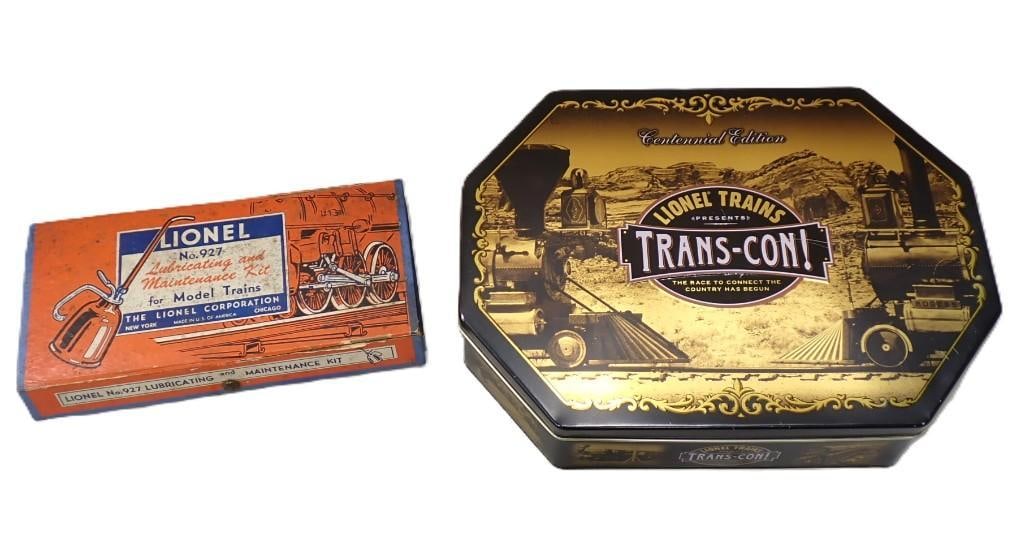 Vintage Lionel 927 Maintenance Kit, plus a Lionel Tin full of accessories (1 of 11)