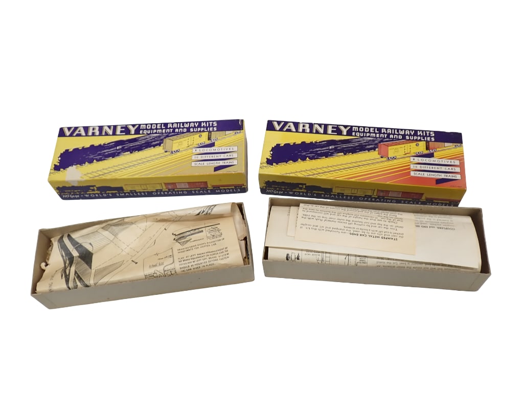 Pair of Varney Model Railway Kits - HO Scale - Cattle Car and Hopper Car (1 of 9)