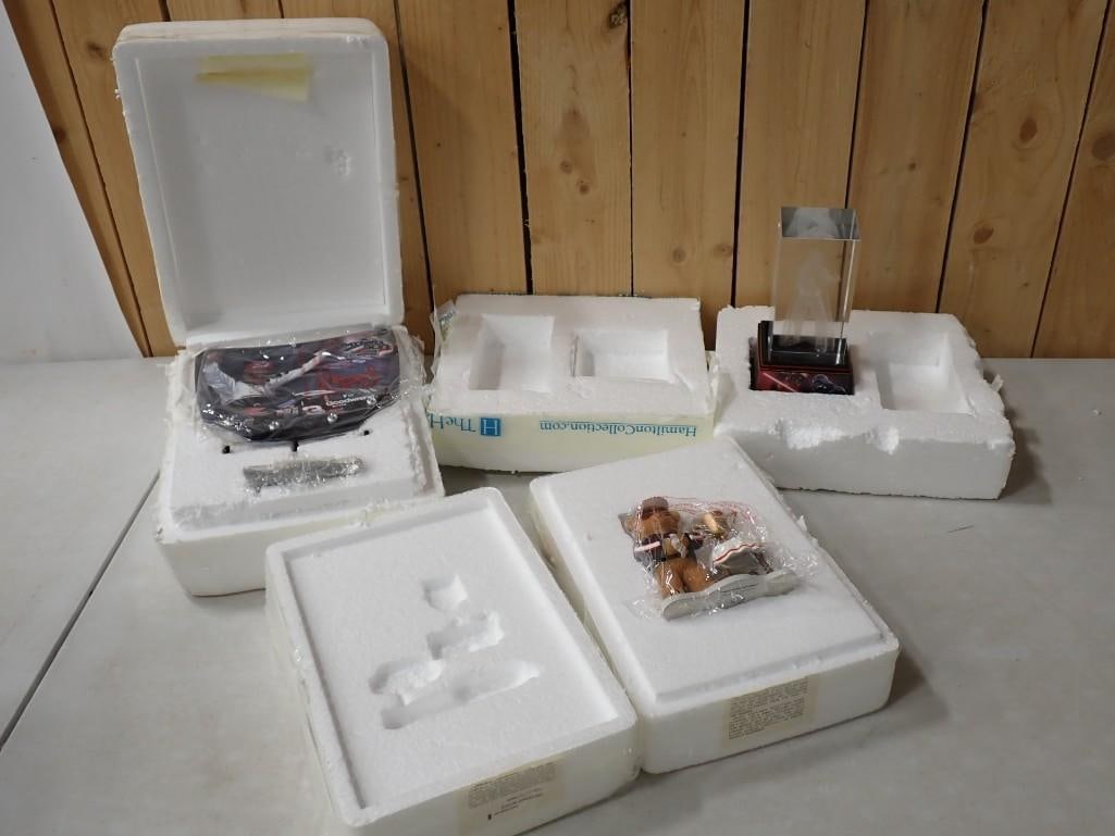 Misc. Collectibles Lot including Hamilton Collection Dale Earnhardt collectibles and Star Wars Laser (1 of 9)
