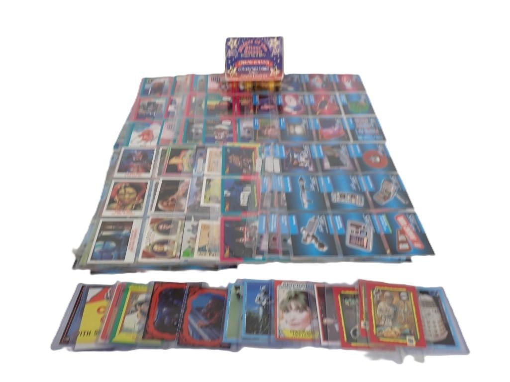 Lot of Assorted Trading Cards including Trolls, Riders of the Silver Screen, Star Trek, etc.: Lot of Assorted Trading Cards including Trolls, Riders of the Silver Screen, Star Trek, Power Rangers, etc. All pictures are considered part of the description and should be examined carefully by bidd