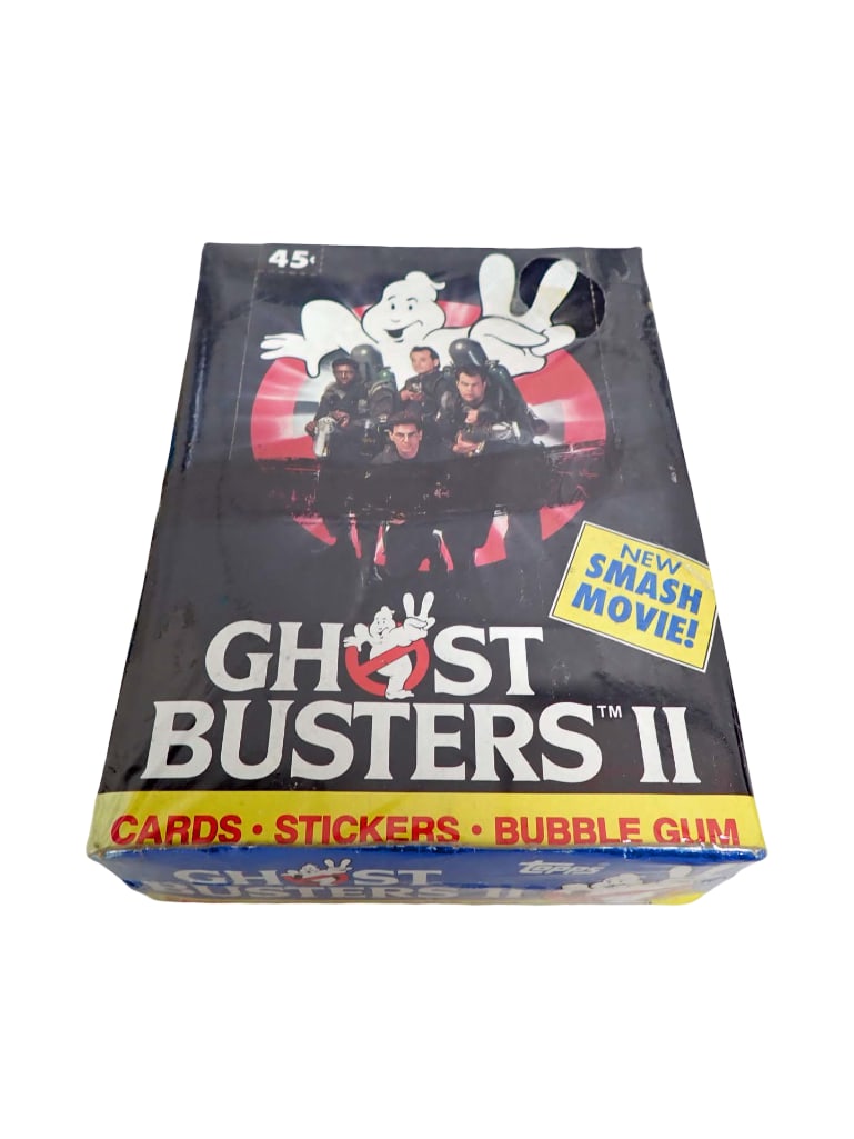 Sealed 1989 Topps Ghost Busters II Sealed Box of 36 Packs of Cards (1 of 8)