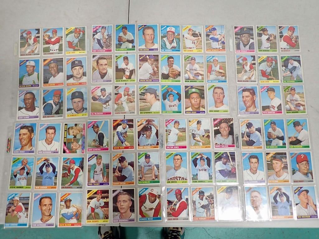 1966 Topps Baseball Clean Cards 72 Total Cards: 1966 Topps Baseball Clean Cards 72 Total Baseball Cards All pictures are considered part of the description and should be examined carefully by bidders. Live Auctioneers is now offering Live Shippin