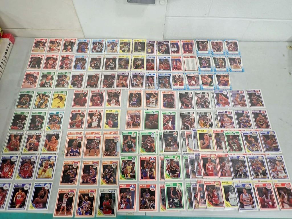 1989-90 Fleer Basketball Cards Complete Set with All Star Stickers (1 of 16)