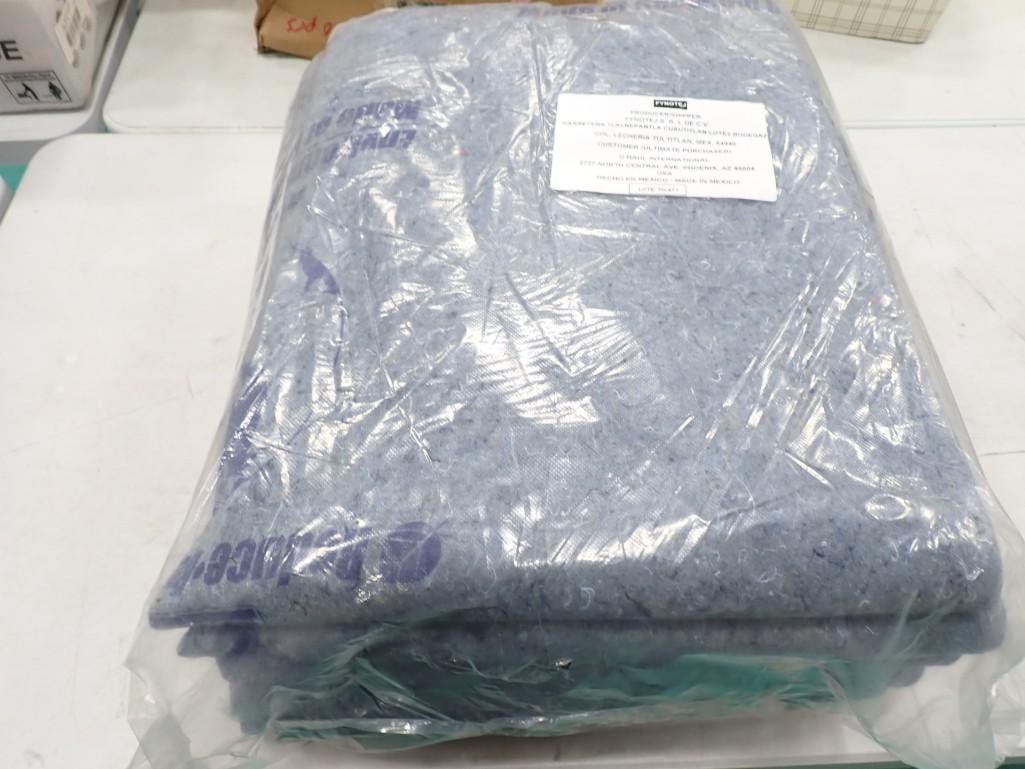 Lot of 6 new in package U Haul Moving Blankets or Tarp or Blanket floor protectors (1 of 5)