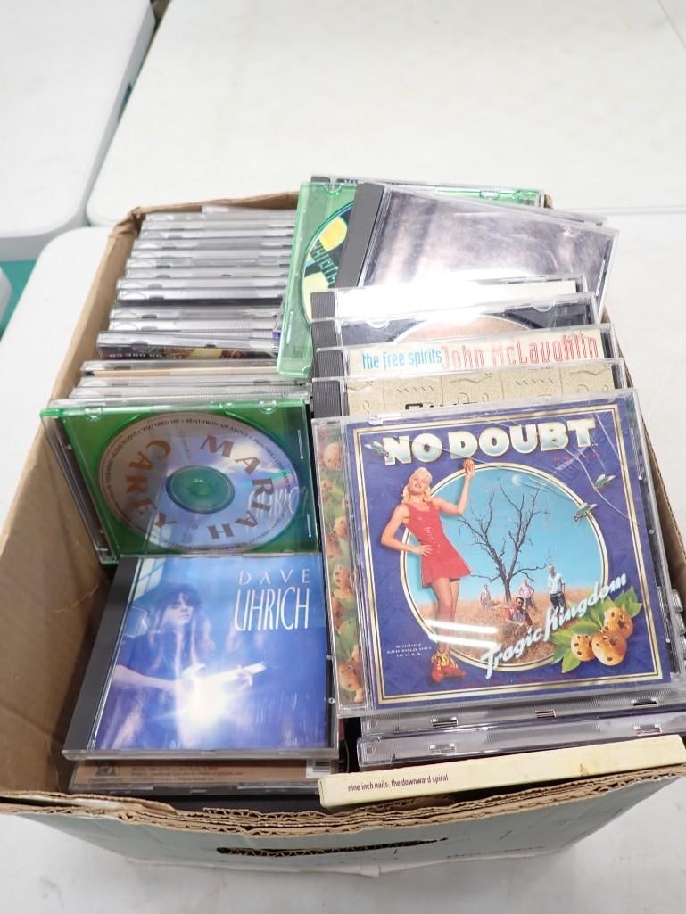 Lot of CDs incl No Do uby, Dave Uhrich, Mariah Carey, Nine Inch Nails, Elmore James, Kelly Price, et (1 of 8)