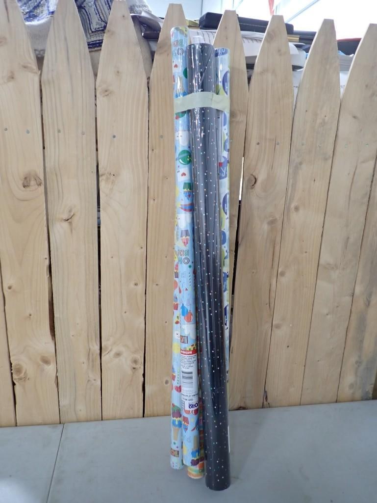 Wrapping Paper Lot including Birthday, Holiday, etc. (1 of 14)