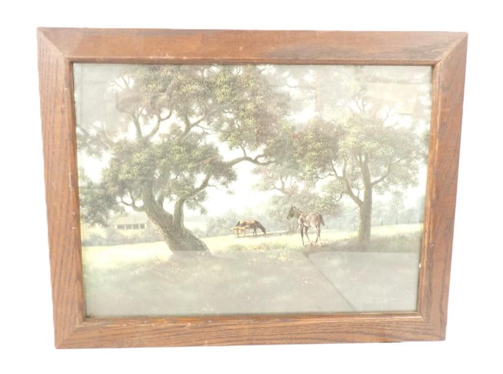 Carol Gibson Sayle Framed Print "The New Friend" (1 of 4)