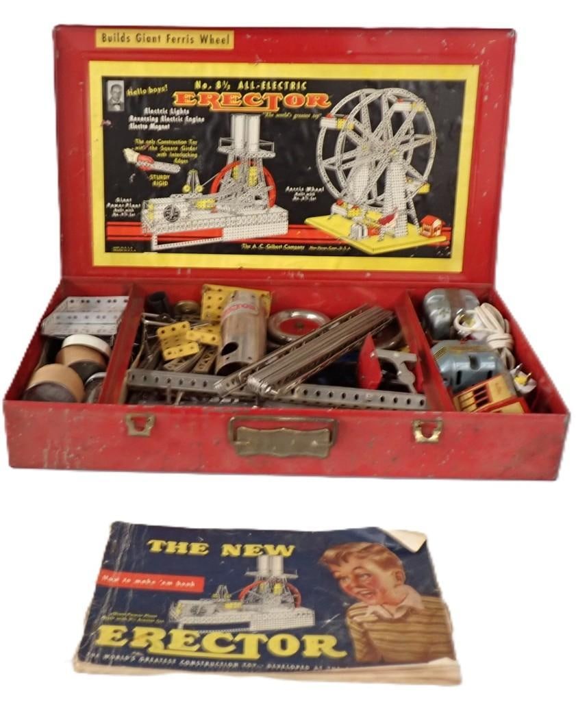Vintage Erector Set - Comes with everything as shown (1 of 10)