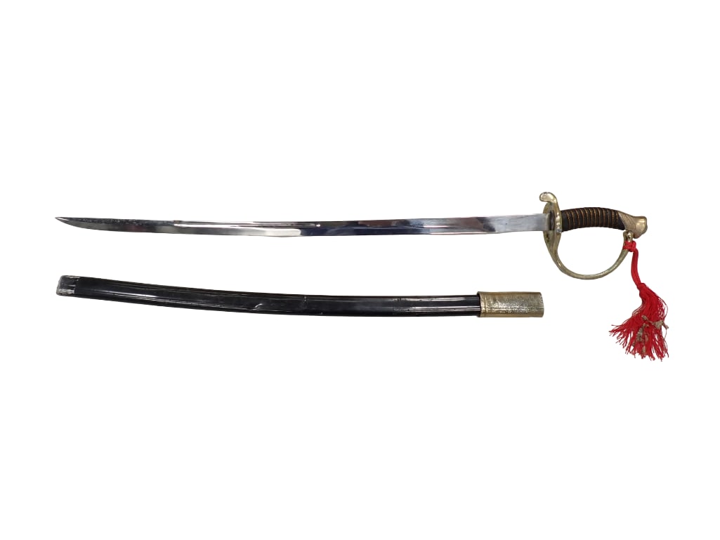 Ceremonial Marines Sword with Sheath - roughly 33" including sheath